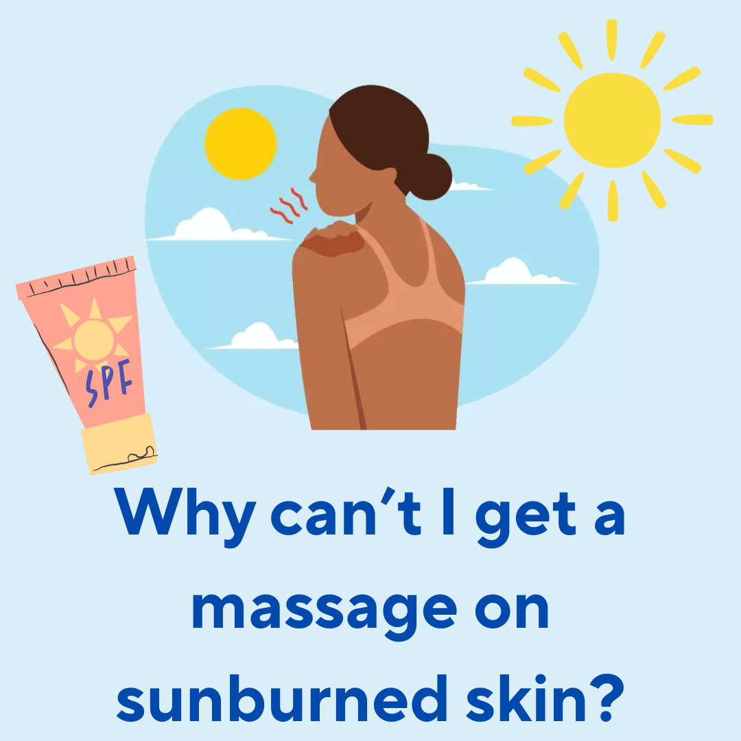 Sunburn and Massage