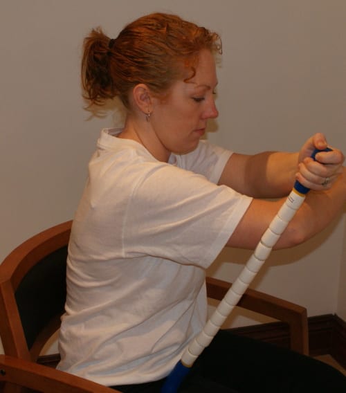 Self-massage Stick Upper Arm Motion Works Physiotherapy Stittsville, Stittsville Physiotherapist