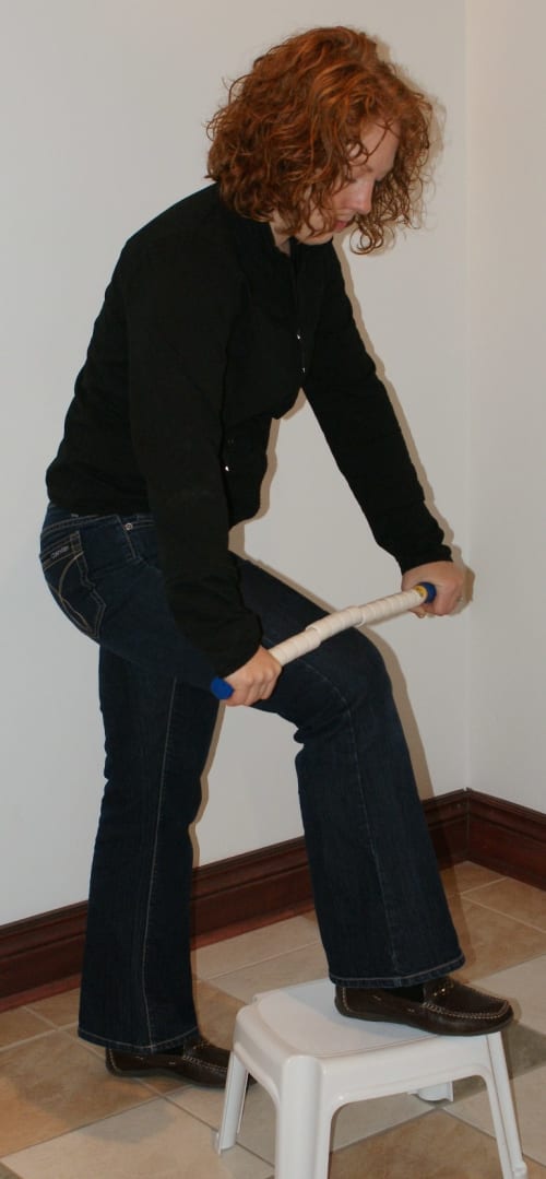 Self-massage Stick Quads Motion Works Physiotherapy Stittsville, Stittsville Physiotherapist