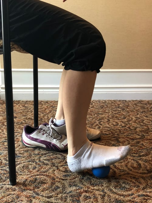 Sole Foot Stretch, Motion Works Physiotherapy Stittsville, Stittsville Physiotherapist